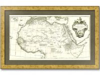 Африка. 1749г. Анвиль. Громадная антикварная карта
