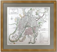 Москва - план города. 1786г. Мичурин/Клаузнер