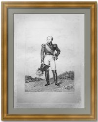 Александр I, портрет императора (B) 1814 Жерар/Адам
