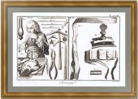 Хирургия Pl. 17 и 18. Трепанация черепа. 1779г. Оригинальная гравюра – антикварный подарок медику, врачу-нейрохирургу