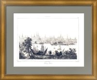 Казань №2. Данвин. 1838г. Антикварная гравюра Казань №2. Данвин. 1838г. Антикварная гравюра