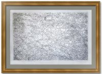 Череповец и Новгородская губерния. 1812г. Старинная редкая гравированная карта. Антикварный ВИП подарок Череповец и Новгородская губерния. 1812г. Старинная редкая гравированная карта. Антикварный ВИП подарок