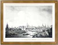 Общий вид на Кремль со стороны Яузы. 1825г. Старинная литография. Кадоль. 46x63! Общий вид на Кремль со стороны Яузы. 1825г. Старинная литография. Кадоль. 46x63!