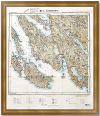 Приморск (Koivisto) в Ленинградской области. 1926г. Оригинальная историческая карта
