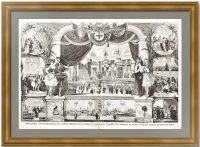 Бал в дворянском собрании Петербурга. 1878г. Ханен/Крыжановский. Старинная гравюра Бал в дворянском собрании Петербурга. 1878г. Ханен/Крыжановский. Старинная гравюра